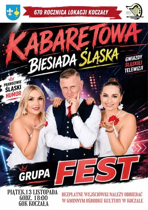 Koczała żegna 670-lecie lokacji kabaretową biesiadą śląską